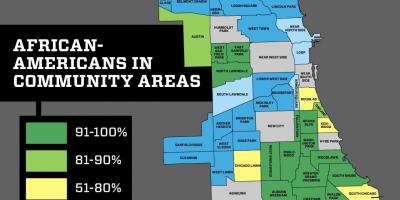 Chicago barri delicte mapa