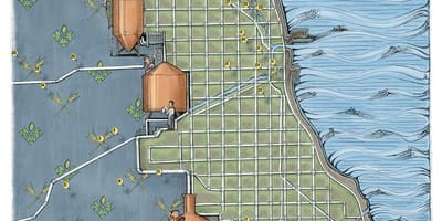 Chicago cervesa mapa