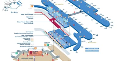 Mapa de la prg terminal 1 mapa de Chicago